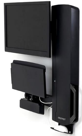 Styleview Sit Stand Vertical Lift High-traffic Area (black)