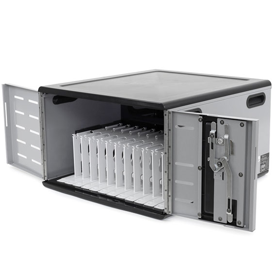 Zip12 Charging Desktop Cabinet (black/silver) Eu