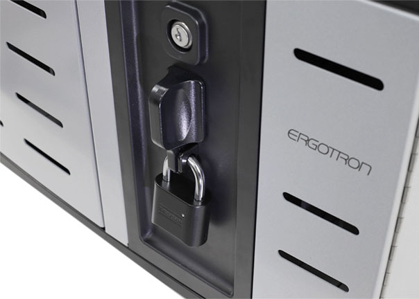 Zip12 Charging Desktop Cabinet (black/silver) Eu