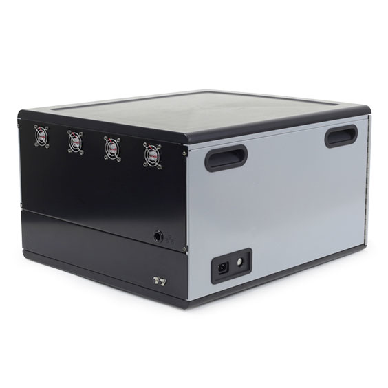 Zip12 Charging Desktop Cabinet (black/silver) Eu
