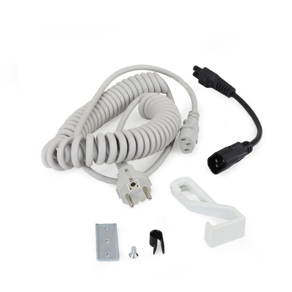 Coiled Extension Cord Accessory Kit (grey) Eu