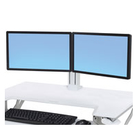 Accessory - WorkFit Dual Monitor Kit - Rotation - up to 24in - White