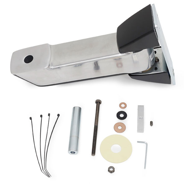 Sv Sit-stand Combo Extender (polished Aluminum) Short