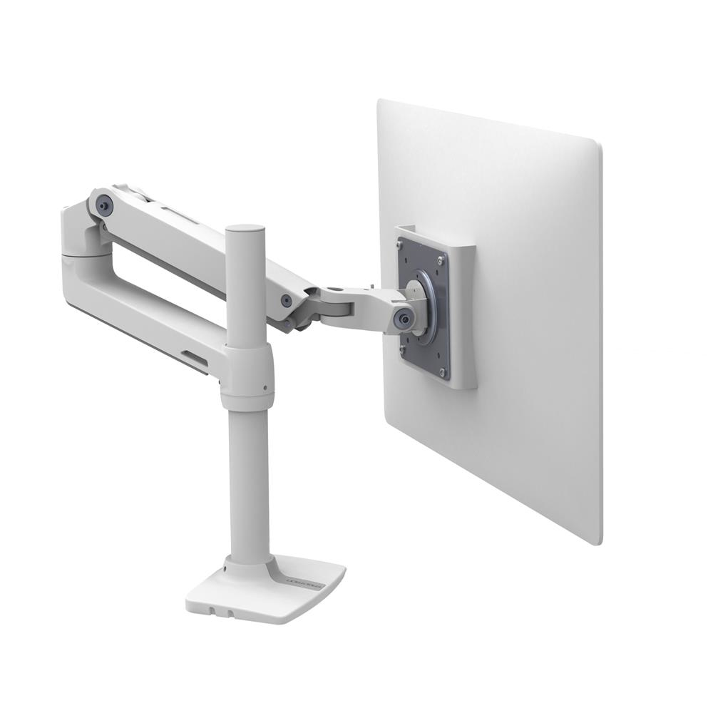 LX Desk Monitor Arm, Tall Pole (white) Monitor Mount