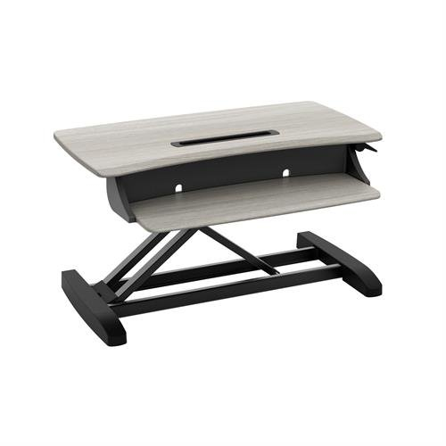 WorkFit-Z Mini, Standing Desk Workstation Sit-Stand Desk Converter - Small Surface