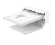 Low-Profile Top Mount C-Clamp, 25-35 mm white