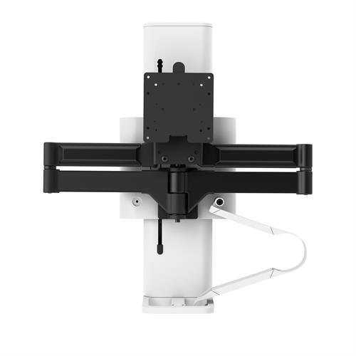 Monitor Mount - TRACE - Desk - 1 monitor - Tilt/Pan/Rotate - up to 38in - White