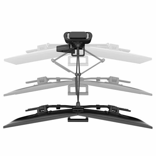 Monitor Mount - TRACE - Desk - 2 monitor - Tilt/Pan/Rotate - up to 27in - Black