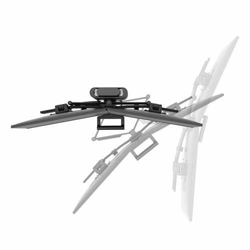 Monitor Mount - TRACE - Desk - 2 monitor - Tilt/Pan/Rotate - up to 27in - Black