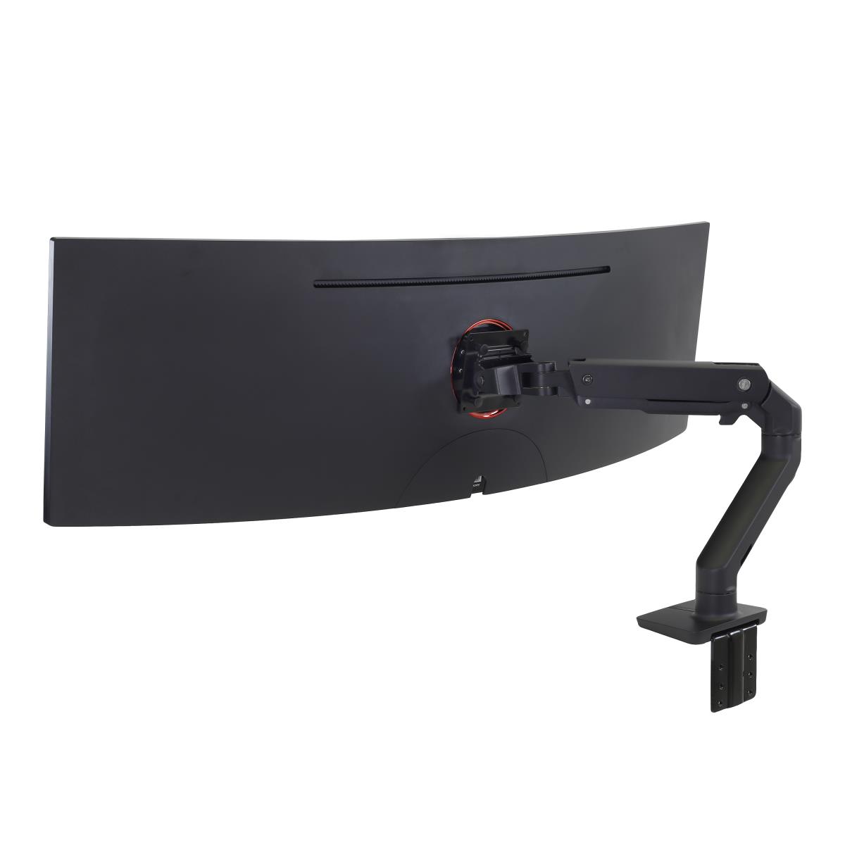 Monitor Mount - HX Desk Monitor Arm with HD Pivot - Desk - 1 monitor - Tilt/Pan/Rotate - up to 49in - Black - for Immersive 1000R Curved Screens