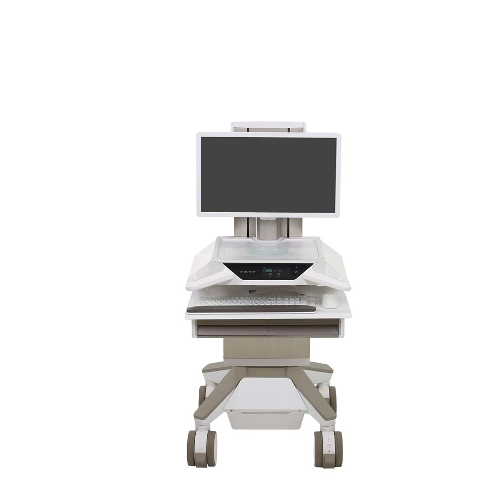 CareFit Pro Electric Lift Cart, LiFe Powered, 1 Drawer (1x1), CHE