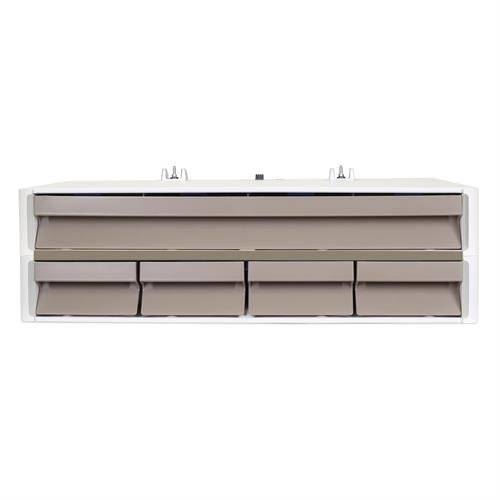 CareFit Pro Electric Lift Cart, LiFe Powered, 5 Drawers (4x1+1), CHE