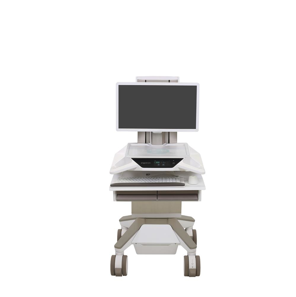 CareFitT Pro Electric Lift Cart, LiFe Powered, 2 Drawers (2x1), EU