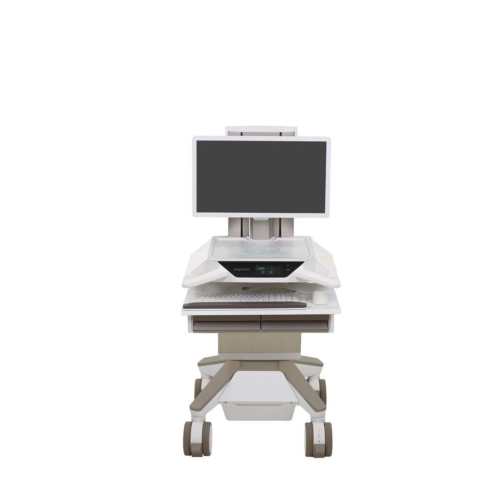 CareFitT Pro Electric Lift Cart, LiFe Powered, 2 Drawers (2x1), CHE