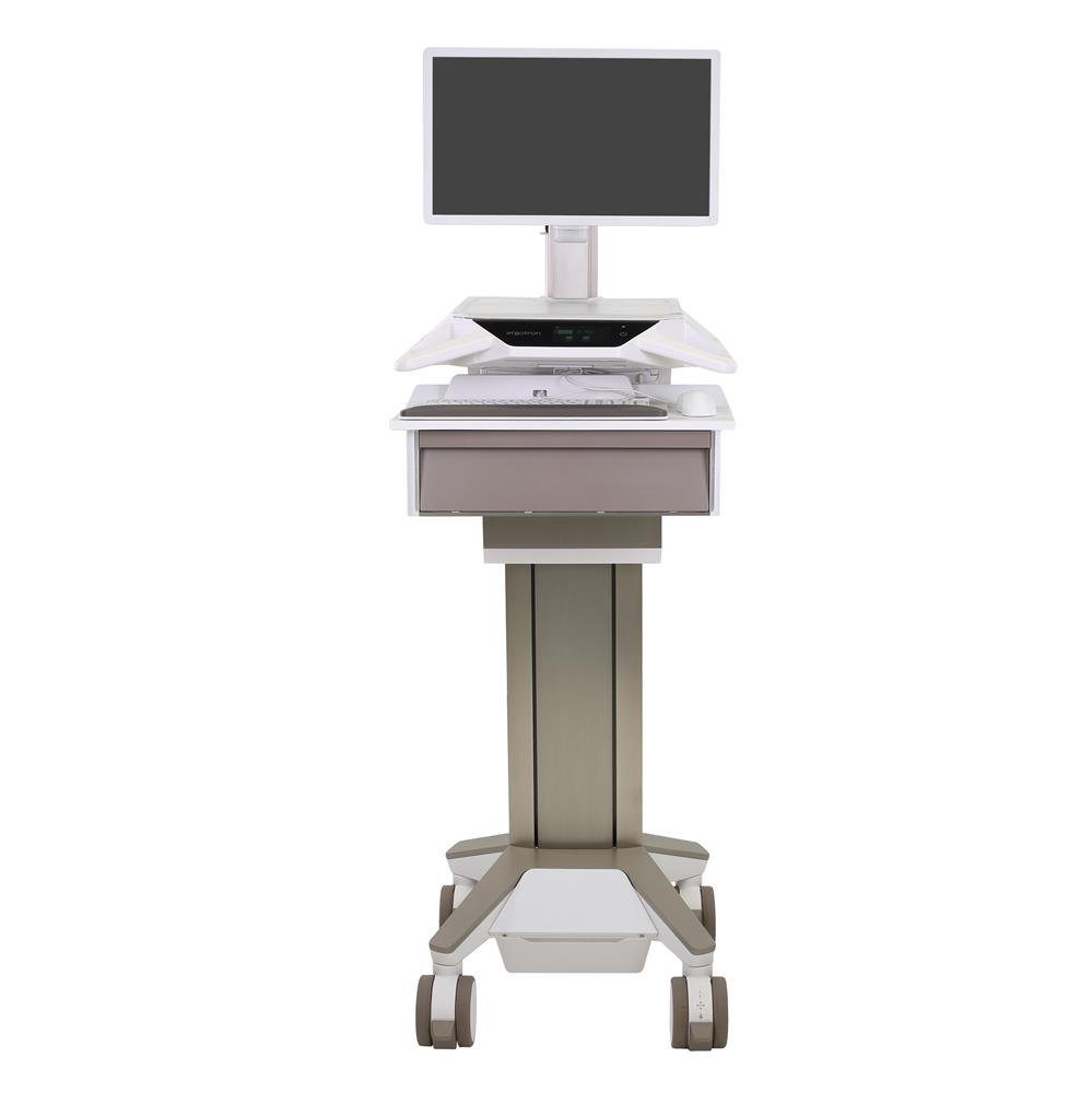 CareFitT Pro Electric-Lift Cart, LiFe Powered, 1 Tall Drawer (1x1), CHE