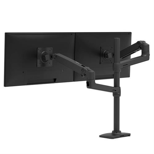 LX Dual Stacking Arm, Tall Pole (Matte Black)