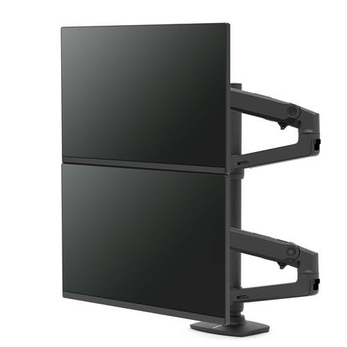 LX Dual Stacking Arm, Tall Pole (Matte Black)