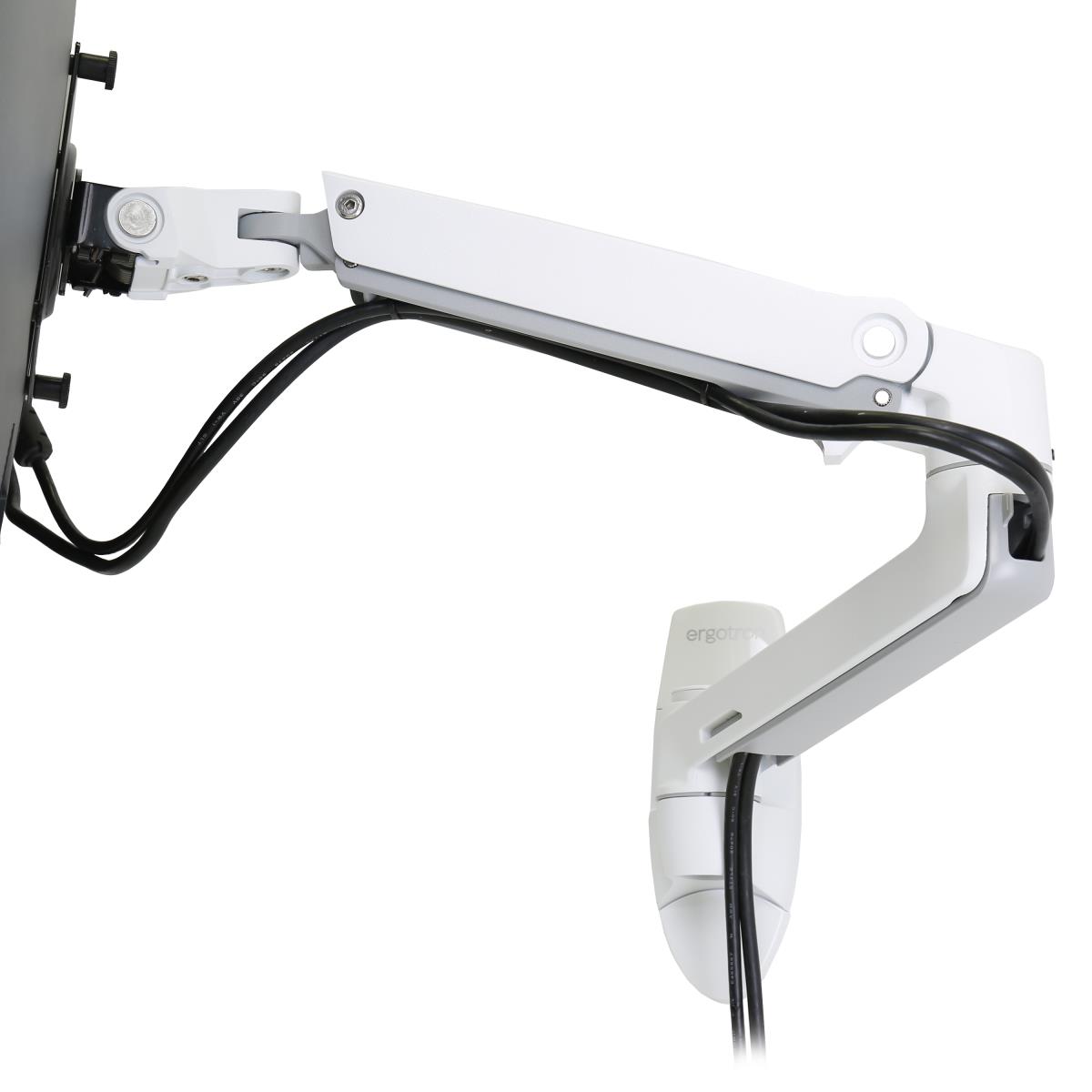 LX Wall Monitor Arm (white) Single Monitor Mount
