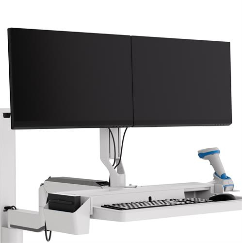CareFit Combo Dual Monitor Kit - White