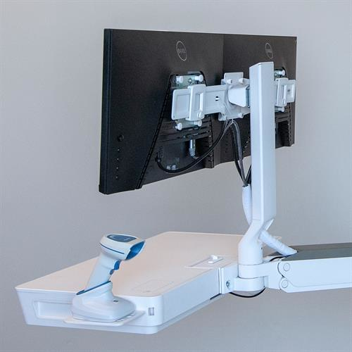 CareFit Combo Dual Monitor Kit - White
