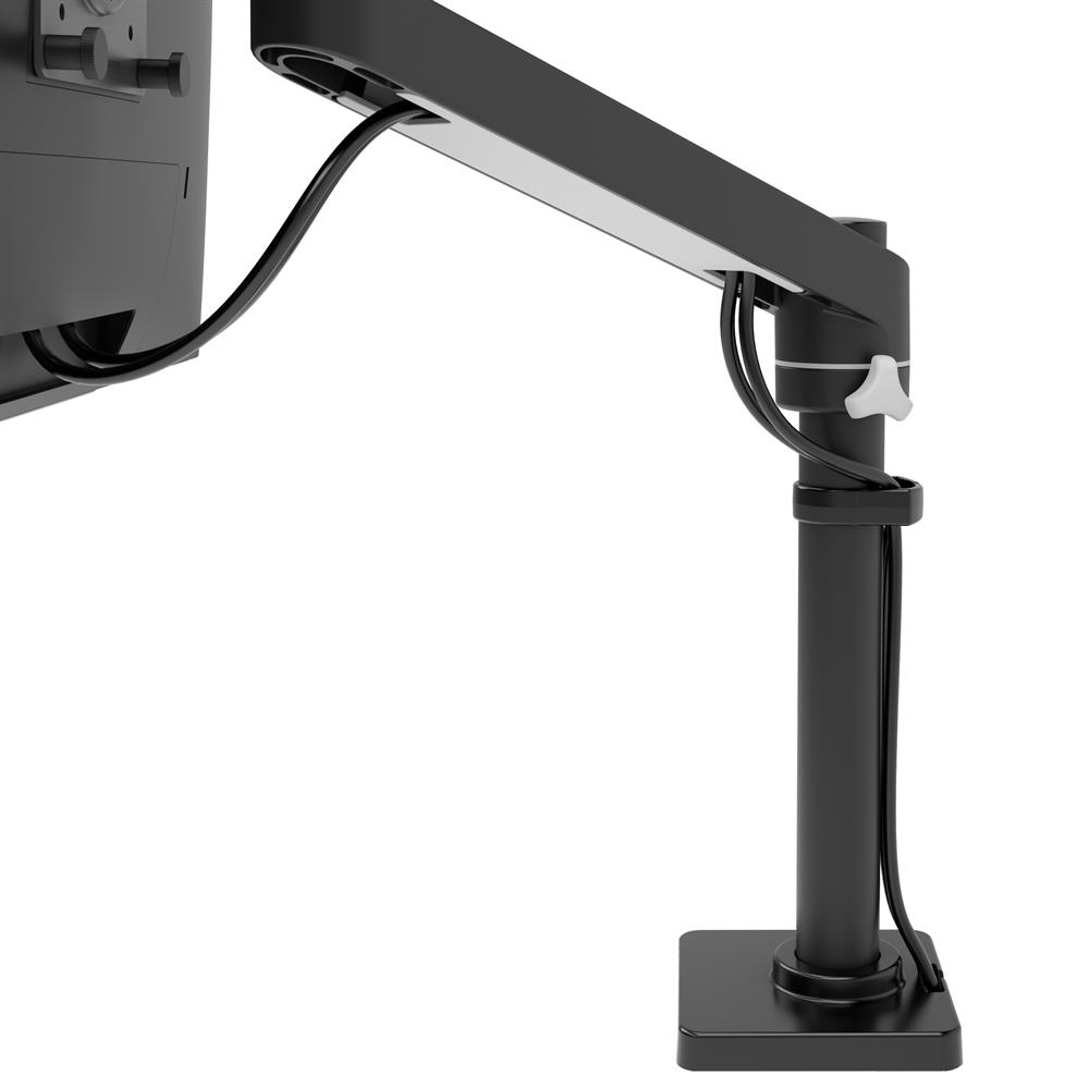 Monitor Mount - NX - Desk - 1 monitor - Tilt/Pan/Rotate - up to 34in - Black