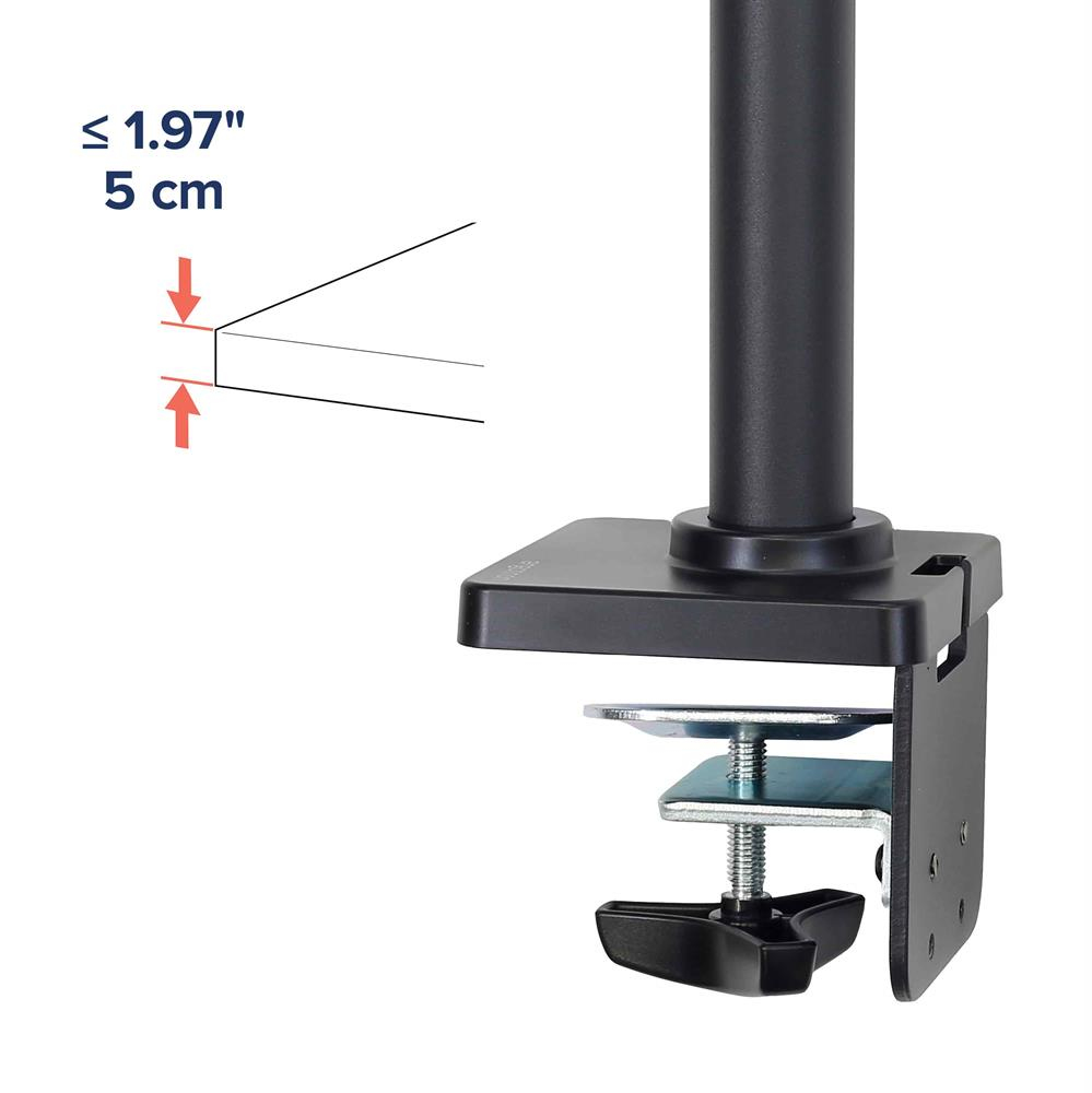 Monitor Mount - NX - Desk - 1 monitor - Tilt/Pan/Rotate - up to 34in - Black