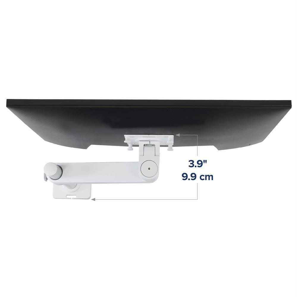 Monitor Mount - NX - Desk - 1 monitor - Tilt/Pan/Rotate - up to 34in - White