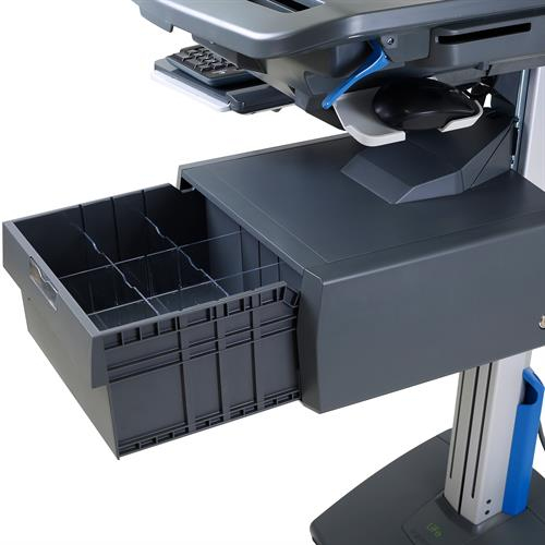SV Primary Storage Drawer, Single Tall - dark grey