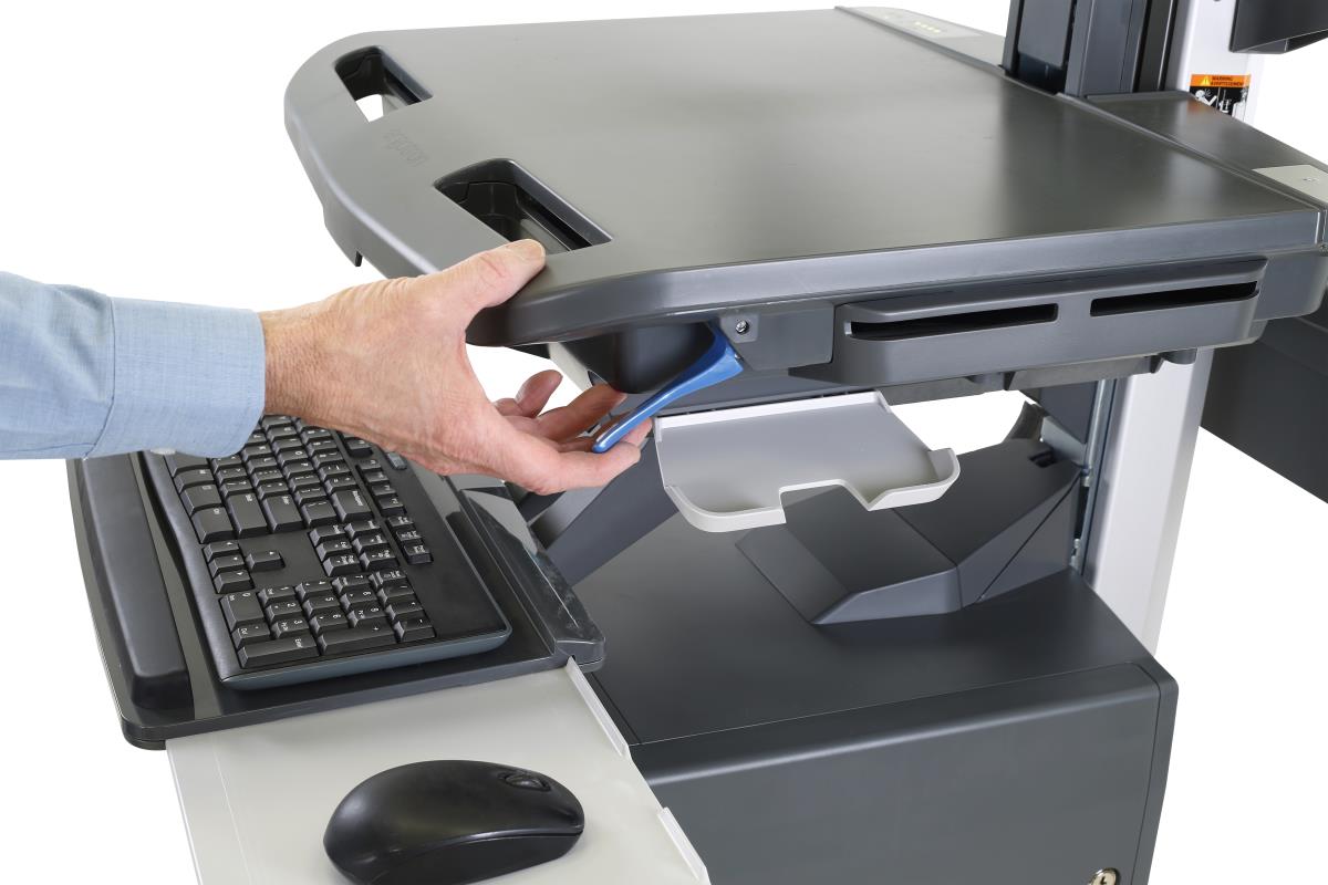 StyleView Cart with LCD Pivot - LiFe Powered - EU - dark grey