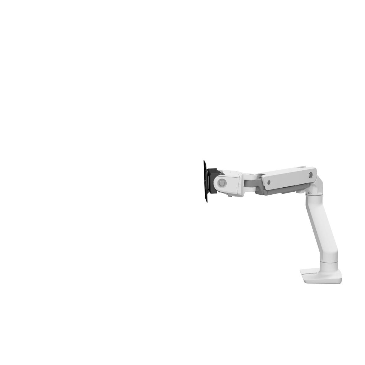 Monitor Mount - HX Desk Monitor Arm with VHD Pivot - 1 monitor - Tilt/Pan/Rotate - up to 57in - White