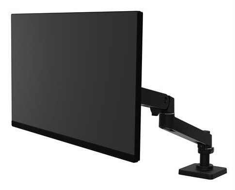 Lx Pro Arm Single Display Desk Mount - Matte Black