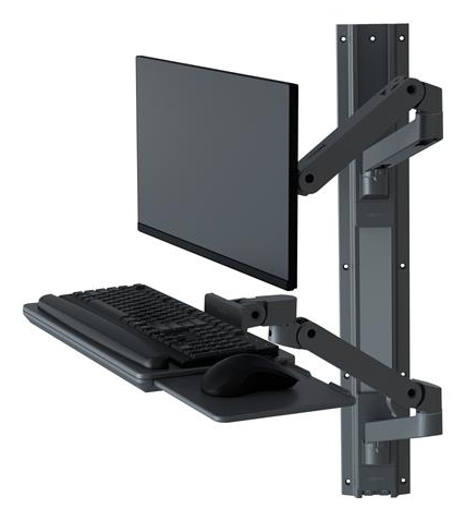 Monitor Mount - LX Pro -  Wall - 1 monitor - Tilt/Pan/Rotate - up to 34in - Dark Grey