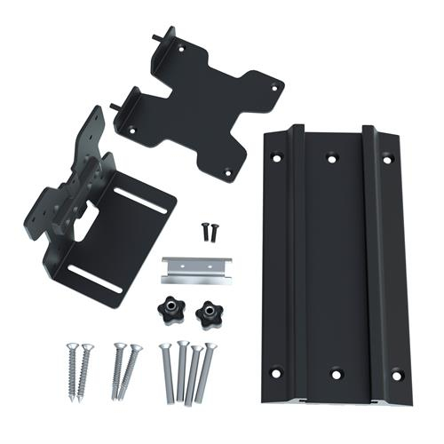 Accessory - Mini PC Mount with Wall Track - Matte Black