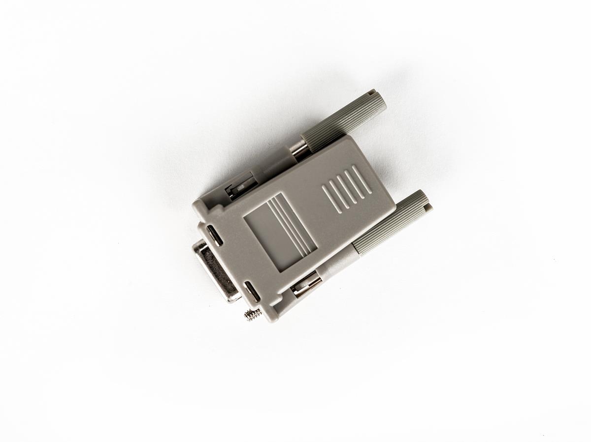 Rj-45f To Db-9f Crossover Adapter