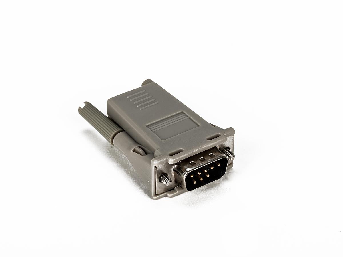 Rj-45f To Db-9m Crossover Adapter