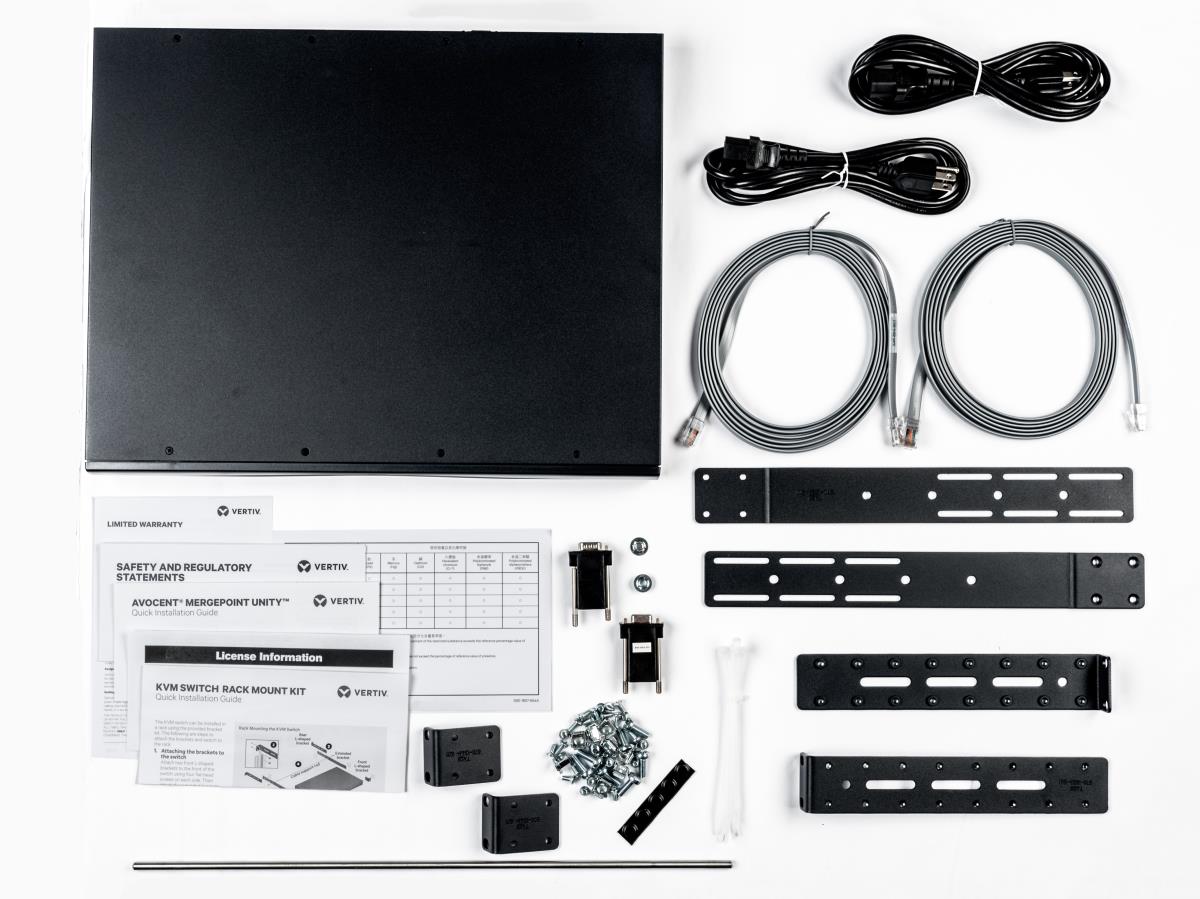 Mergepoint Unity 32 Port 2 Digital KVM Paths Dual Ac Power Supply