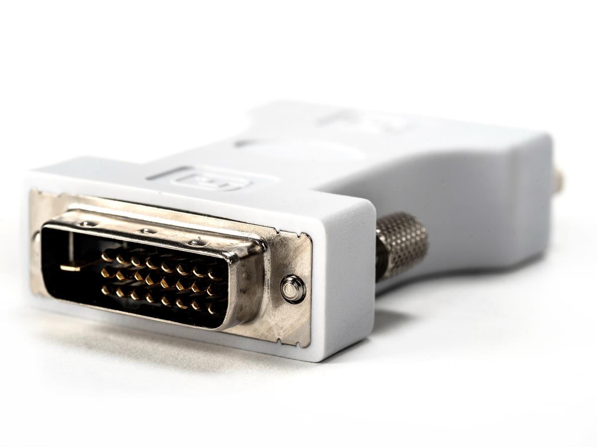 DVI-I (female) To DVI-d (male) Dual Link Adapter