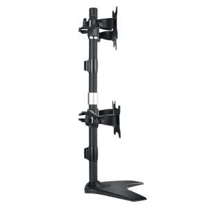 Desk Mounting Stand For Quadruple Monitors 15-24i/max 8kg Per Hinge/tilt Max 20o/swivel 20o/rotate 3