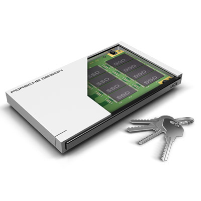 Lacie SSD Porsche Design Slim 120GB USB 3.0 Light Grey