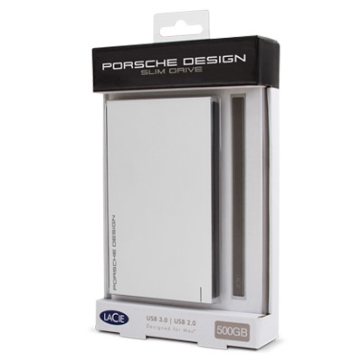 Lacie SSD Porsche Design Slim 120GB USB 3.0 Light Grey