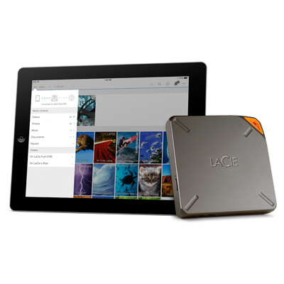 Lacie Fuel Hard Drive 1TB Wi-Fi USB 3.0