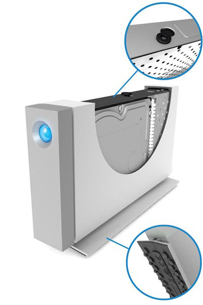 Lacie D2 Thunderbolt-2 4tb/ Thunderbolt USB-3.0