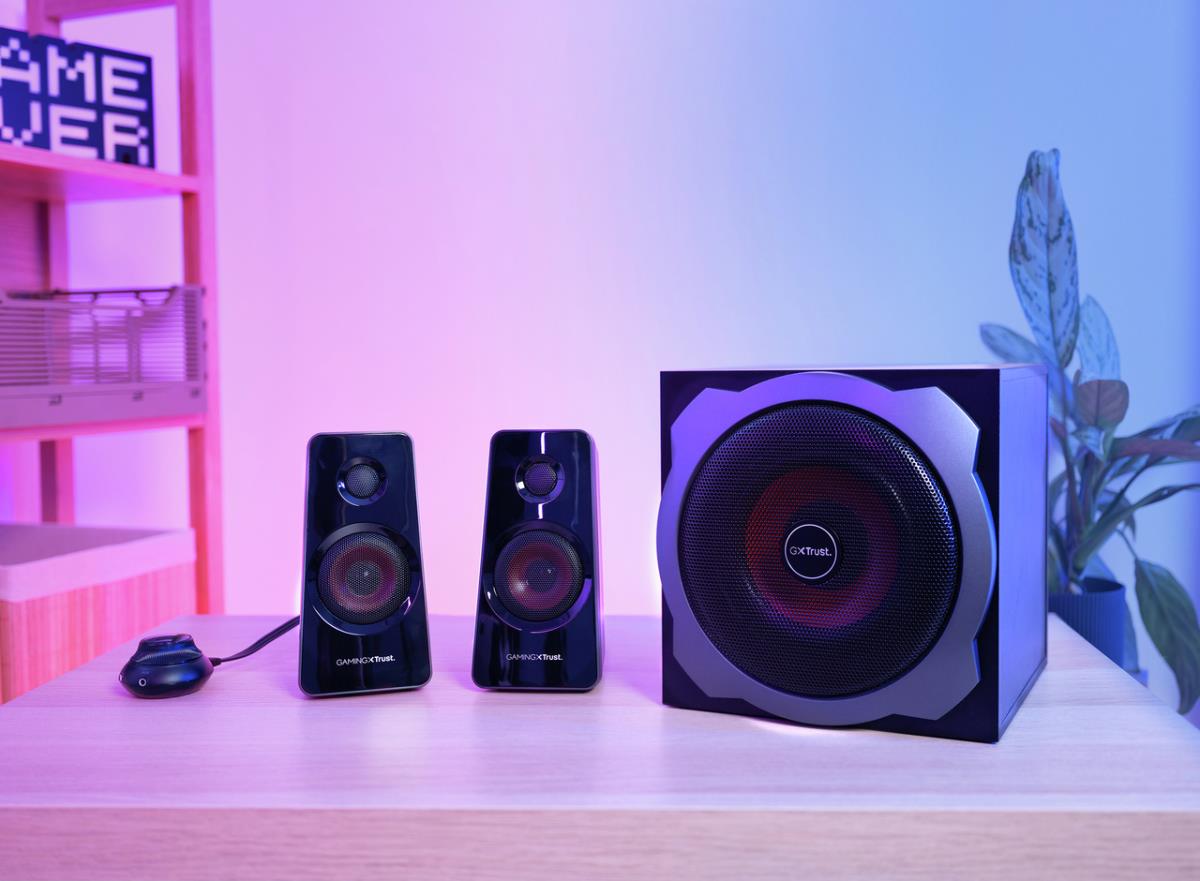 Speaker Set Gxt 38 2.1 Subwoofer