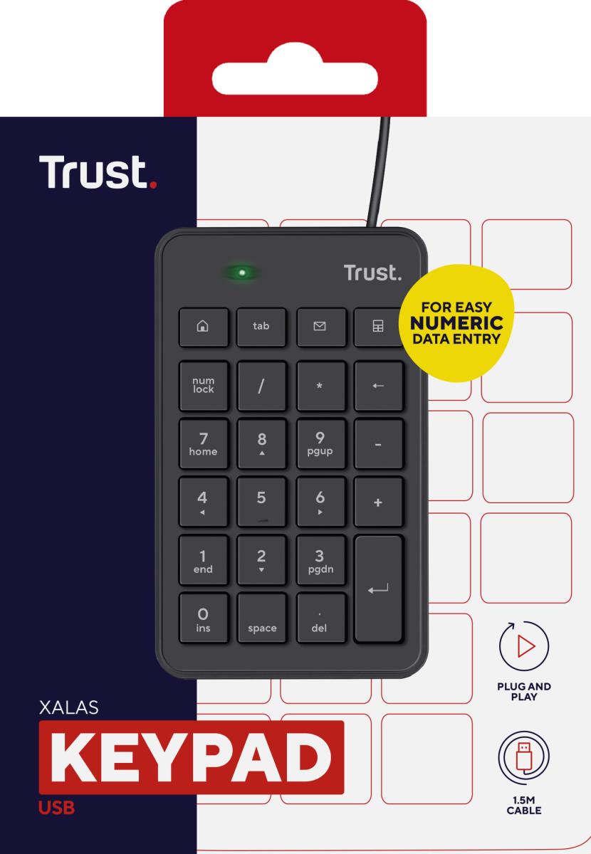 Xalas Numeric Keypad USB