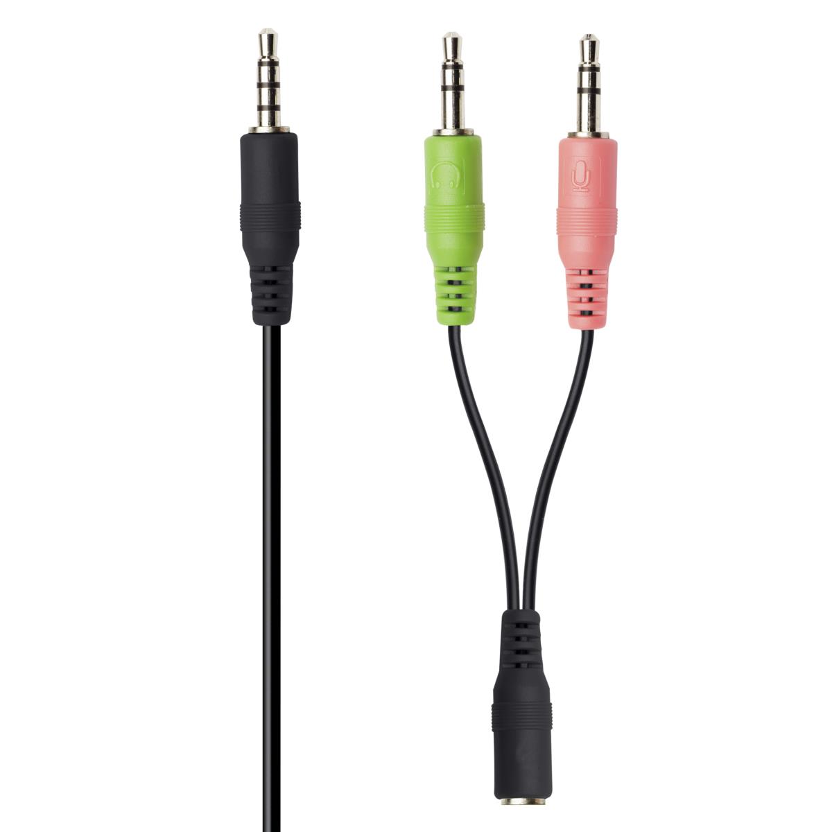 Primo Chat Headset 3.5mm - Black