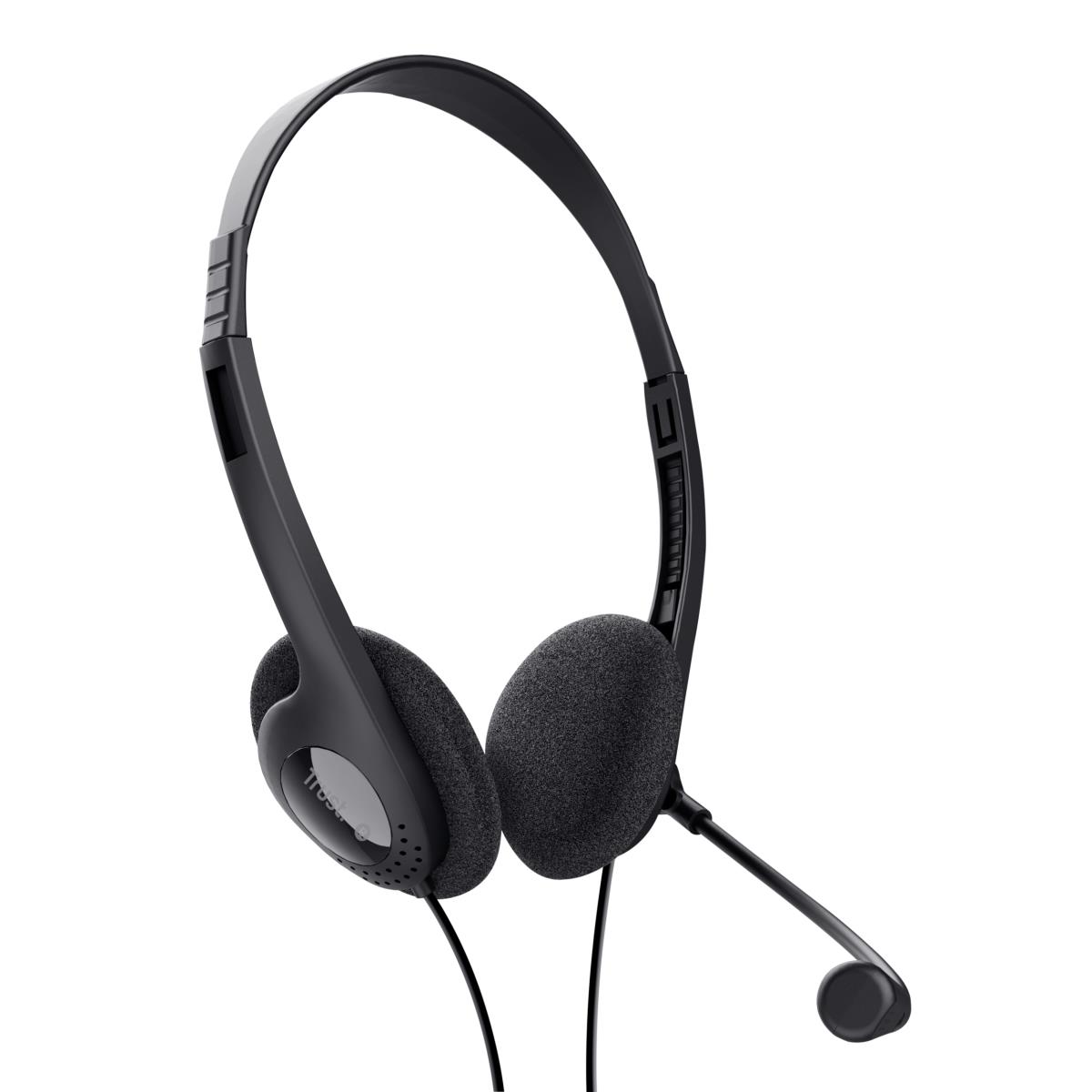 Primo Chat Headset 3.5mm - Black