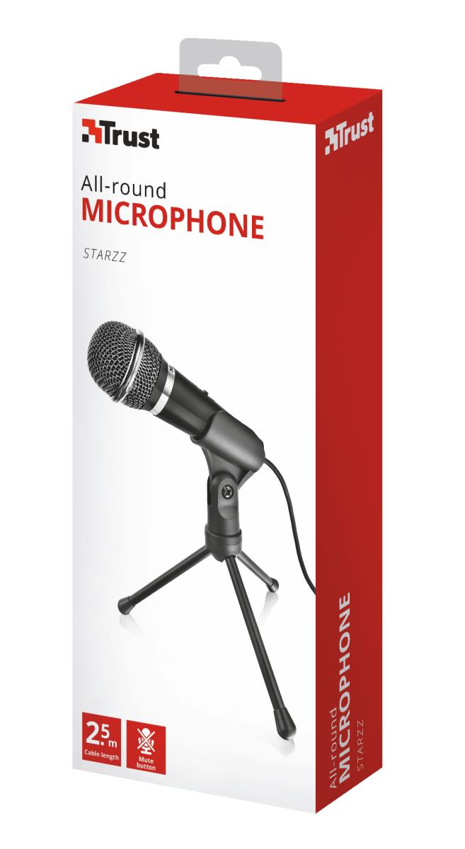 Microphone Starzz All-round For Pc And Laptop Black