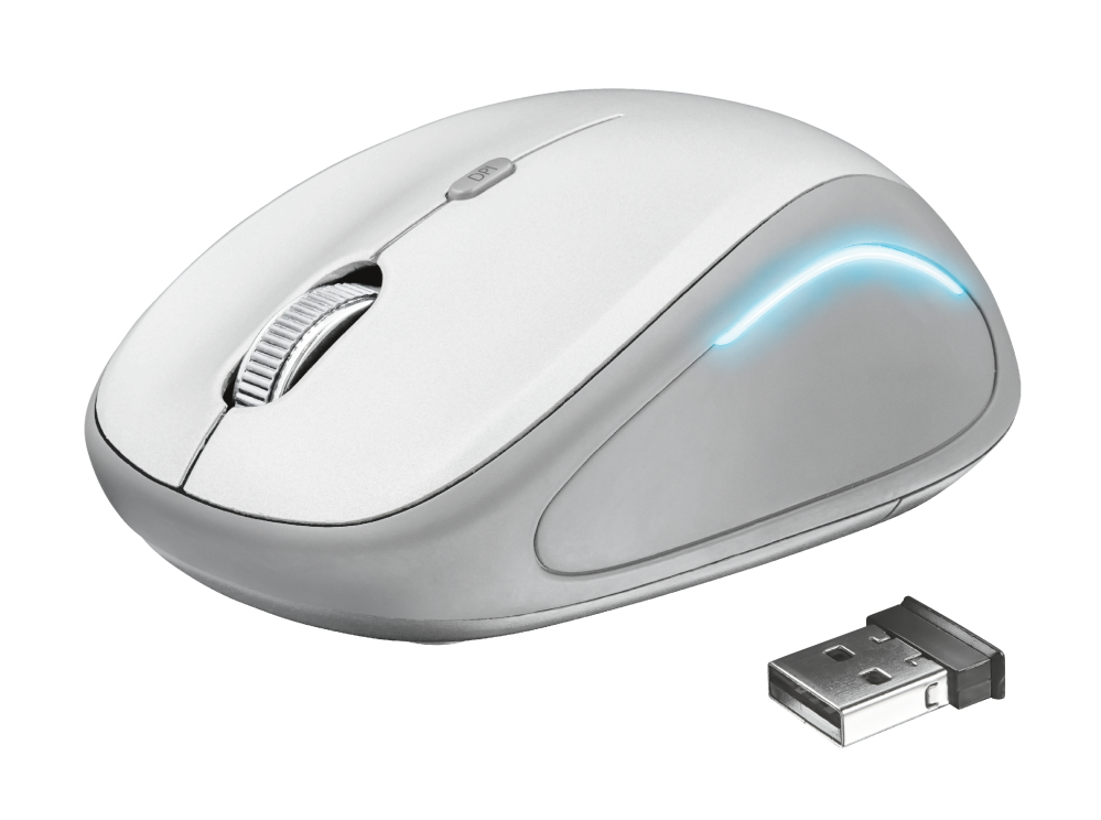Wireless Mouse Yvi Fx White