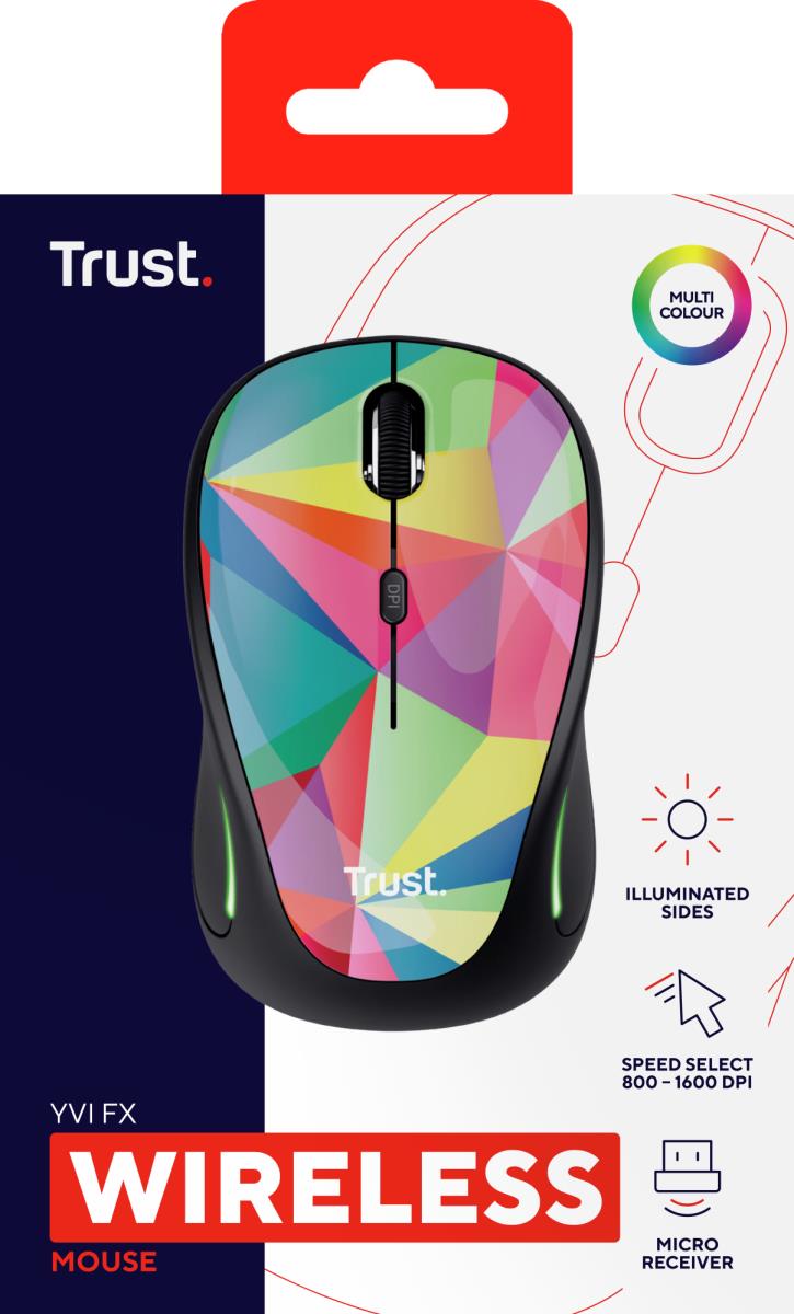 Wireless Mouse Yvi Fx Geometrics