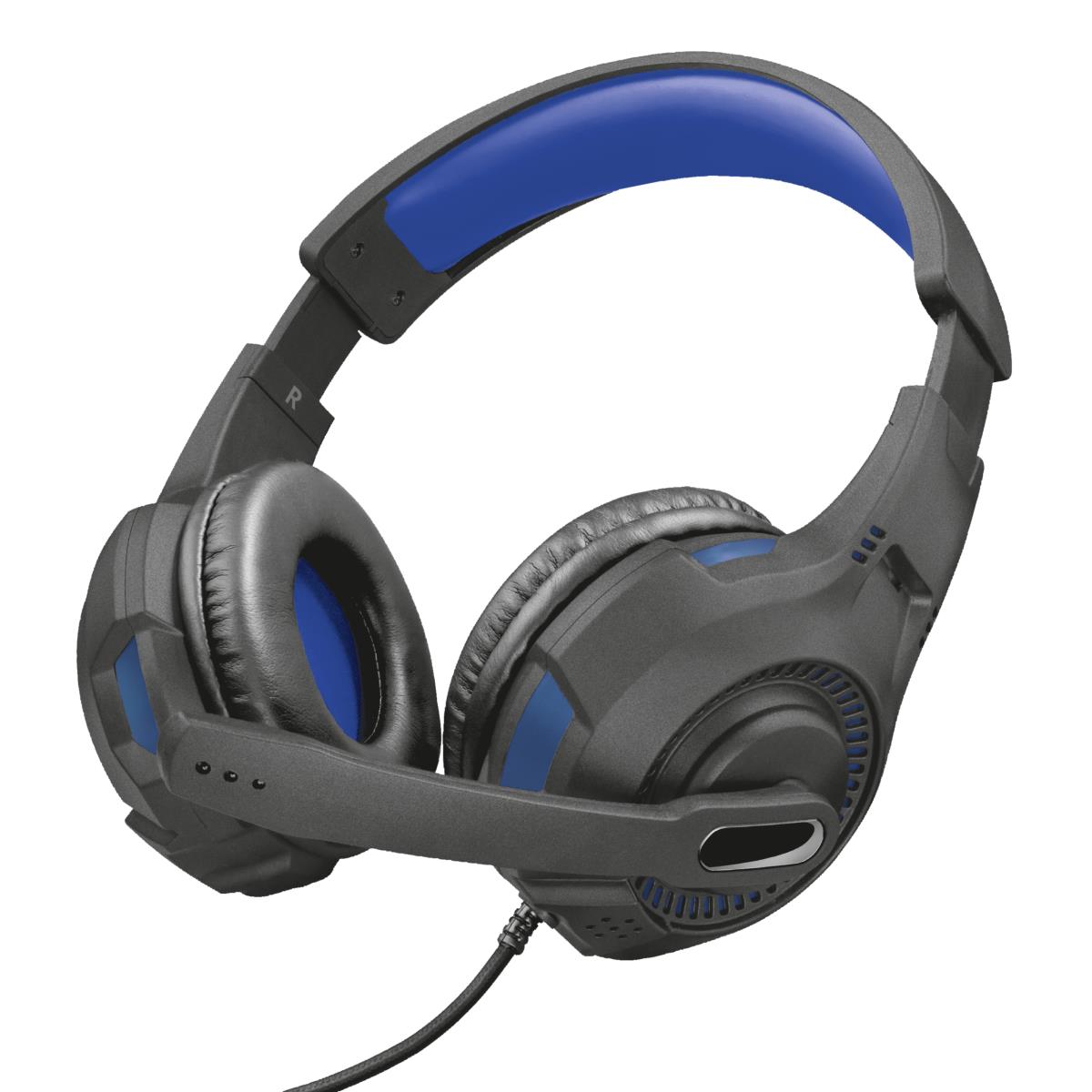 Headset -  Gxt 307b Ravu Gaming - stereo 3.5mm - wired - Blue For Ps4